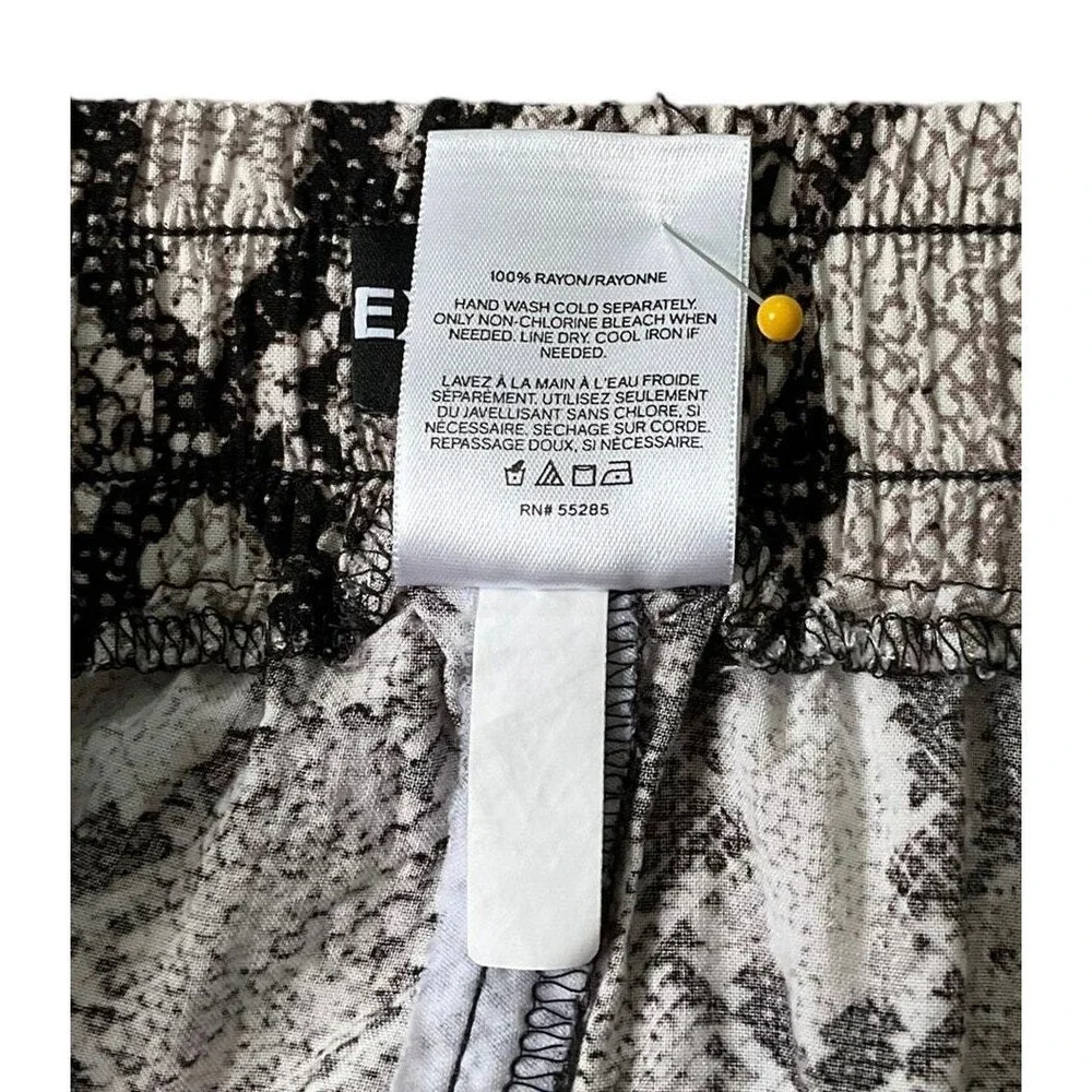 Express Multicolor Animal Print Drawstring Shorts Women's Size Large | 19-7